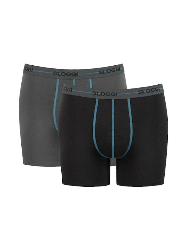 SLOGGI SLOGGI ΜΠΟΞΕΡ men Start Short C2P box 10206948-M003 DarkGray