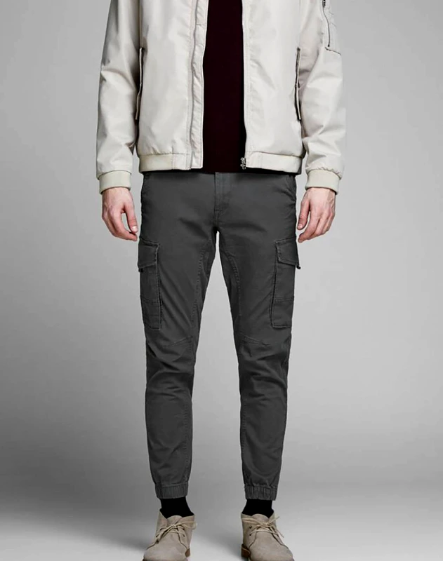JACK&JONES JACK&JONES ΠΑΝΤΕΛΟΝΙ JPSTPAUL JJFLAKE AKM 542 ASPHALT NOOS 12140326-Asphalt DarkGray