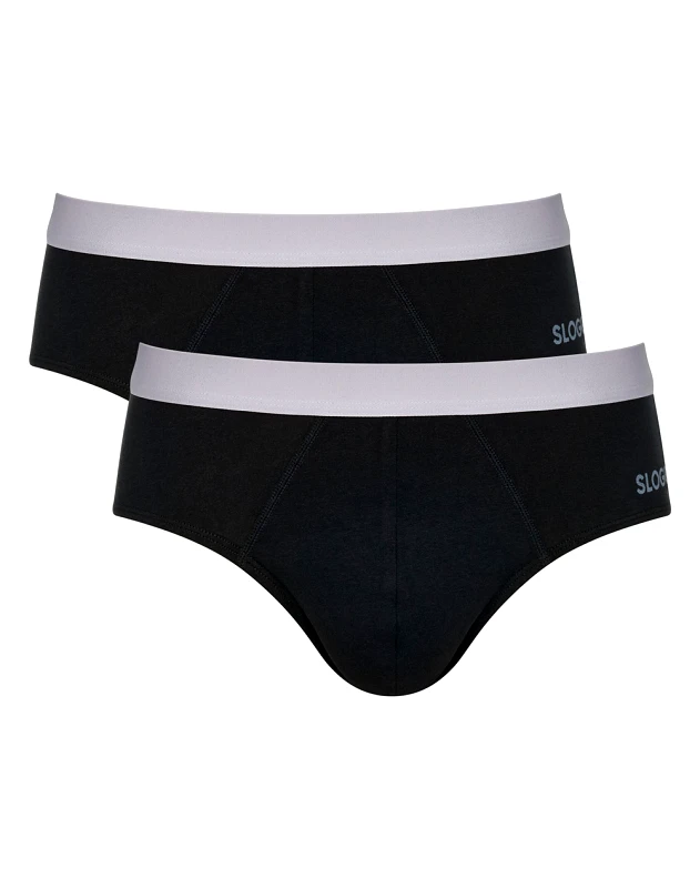 SLOGGI SLOGGI sloggi men GO ABC 2.0 H Brief 2P 10217761-0004 Black