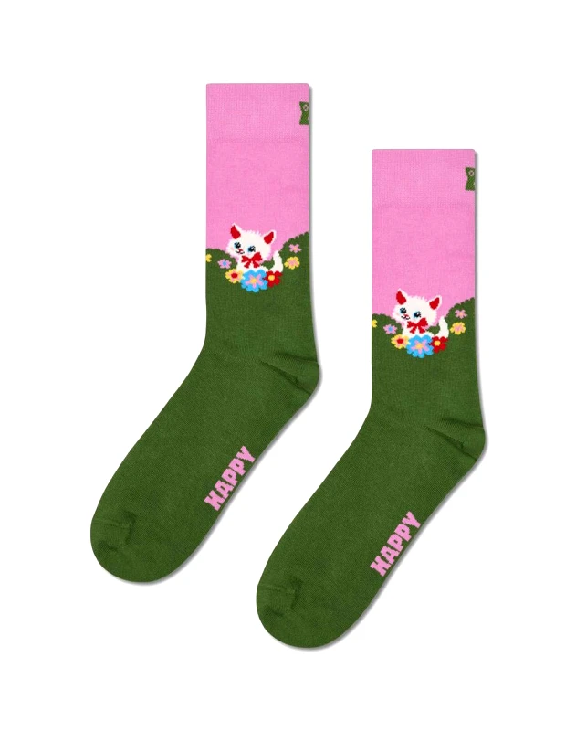 HAPPY SOCKS HAPPY SOCKS Kitten And Flowers Sock P003188-1000 Multi