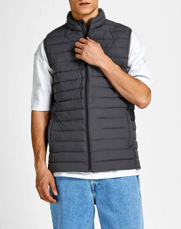 JACK&JONES JACK&JONES ΜΠΟΥΦΑΝ JJERECYCLE BODYWARMER NOOS 12211132-Asphalt DarkSlateGrey