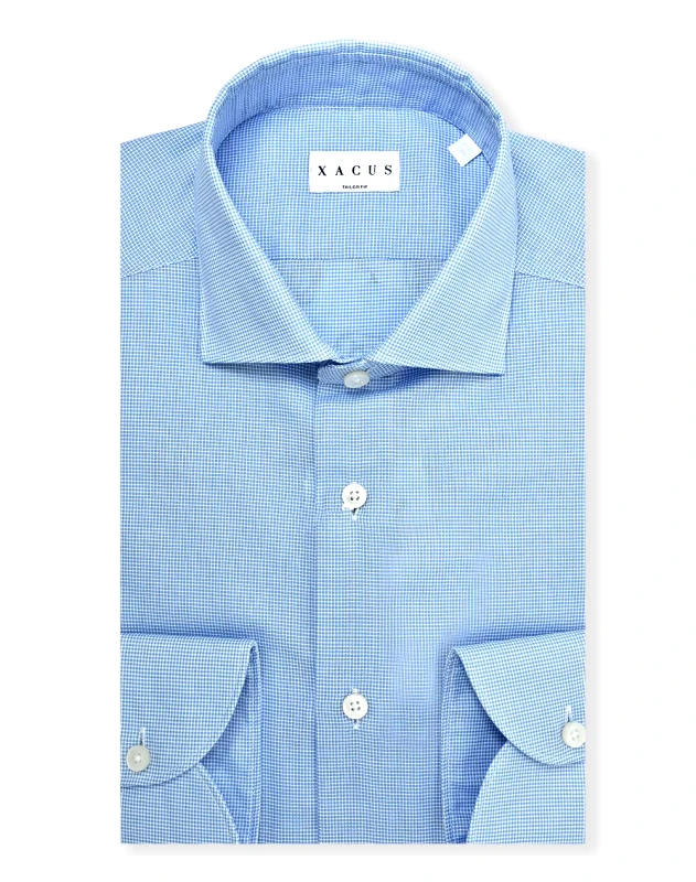 XACUS XACUS SHIRT 558ML41423-002 Ciel