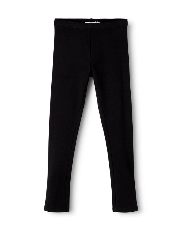 NAME IT NAME IT NKFDAVINA SOLID SWE LEGGING BRU N NOOS 13195885-BLACK Black