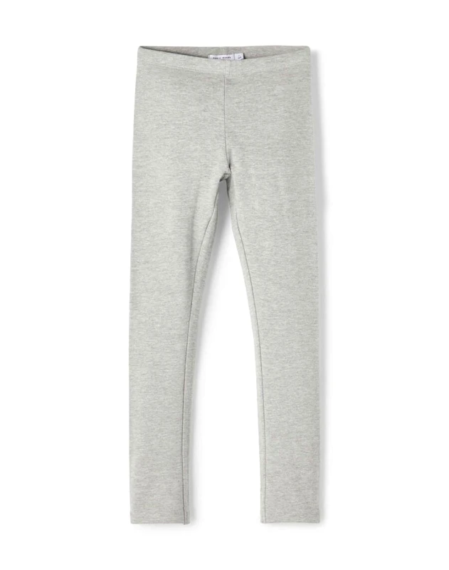 NAME IT NAME IT NKFDAVINA SOLID SWE LEGGING BRU N NOOS 13195885-GREY MELANGE Gray