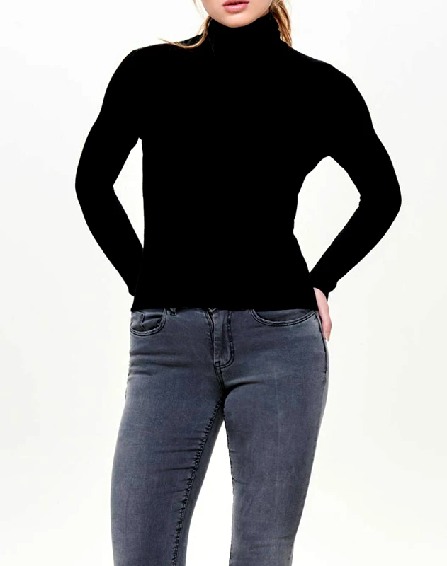 ONLY ONLY ΠΟΥΛΟΒΕΡ ONLKAROL PULLOVER 15165075-BLACK Black