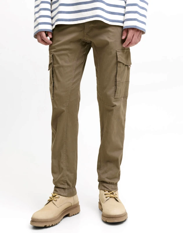 JACK&JONES JACK&JONES ΠΑΝΤΕΛΟΝΙ JJIPAUL JJFLAKE AKM 542 BLACK NOOS 12139912-Brindle Camel