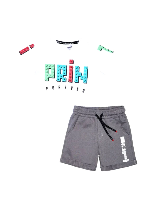 SPRINT SPRINT SET BABY BOY 241-1003-S100 White
