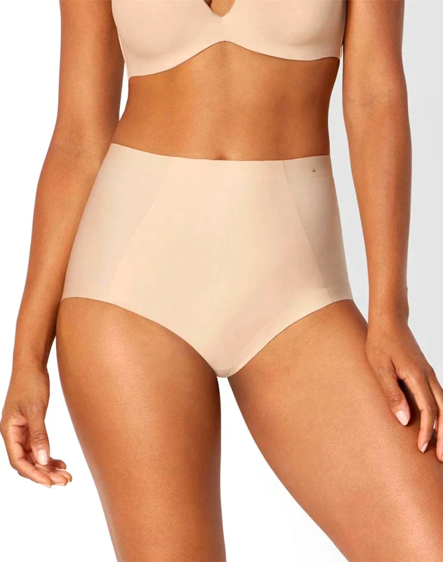 TRIUMPH TRIUMPH ΛΑΣΤΕΞ Medium Shaping Series Highwaist Panty 10201723-00NZ Biege