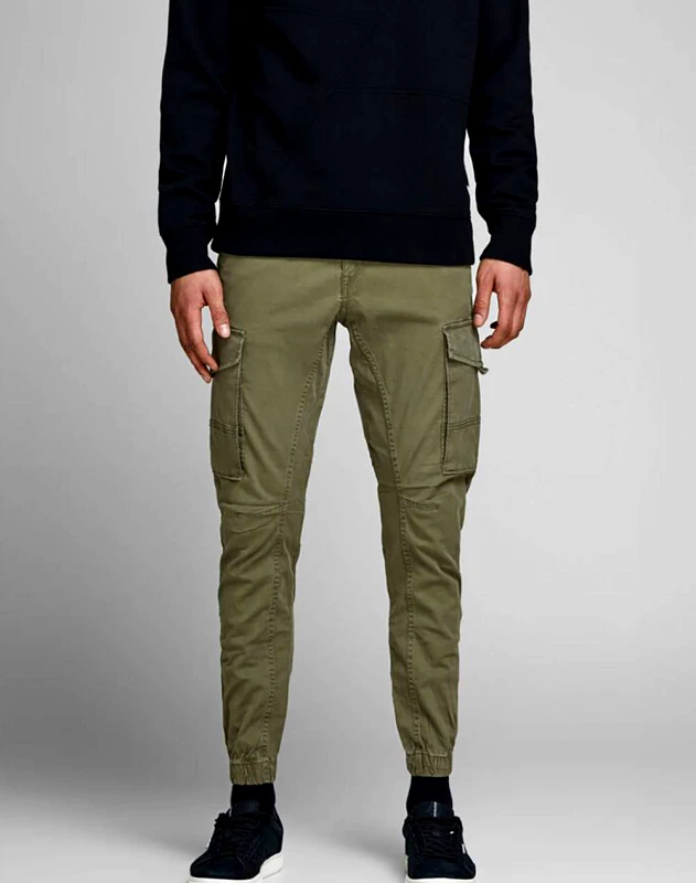 JACK&JONES JACK&JONES ΠΑΝΤΕΛΟΝΙ JJIPAUL JJFLAKE AKM 542 OLIVE NIGHT NOOS 12141844-OLIVE NIGHT Olive