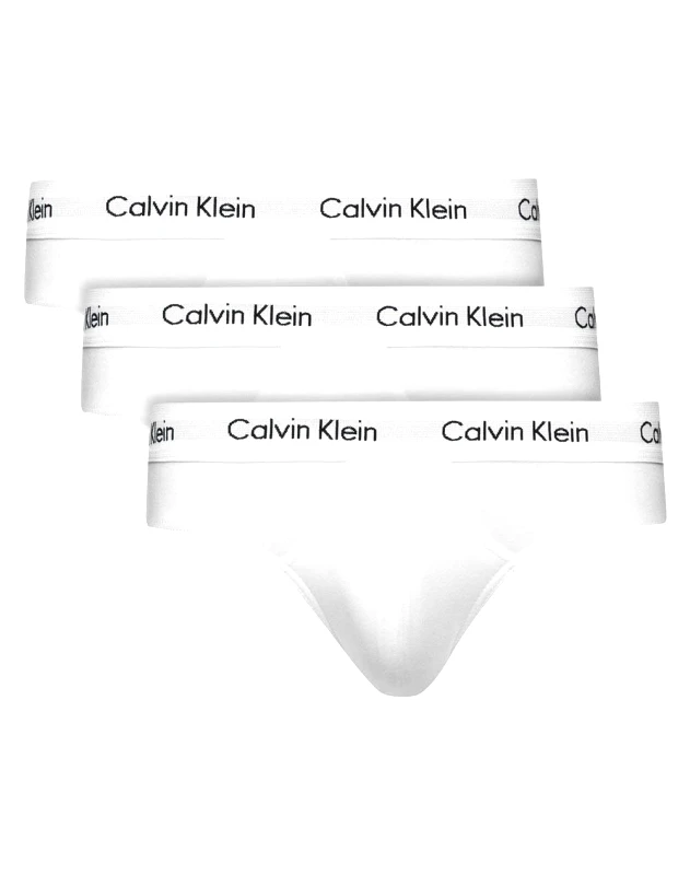 CALVIN KLEIN CALVIN KLEIN JEANS ΣΛΙΠ 3ΤΜΧ HIP BRIEF 0000U2661G-100 TotalWhite