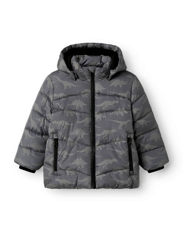 NAME IT NAME IT NMMMOSAN PUFFER JACKET REF1 13243942-Poppy Seed Gray