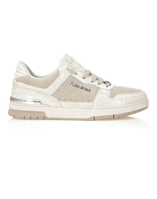 PLEIN SPORT PLEIN SPORT FAES USC0795 STE003N VIPER LUXE // GEN.X.05 SNEAKER LOW PLEIN SPORT FAES USC0795 STE003N-01 OffWhite