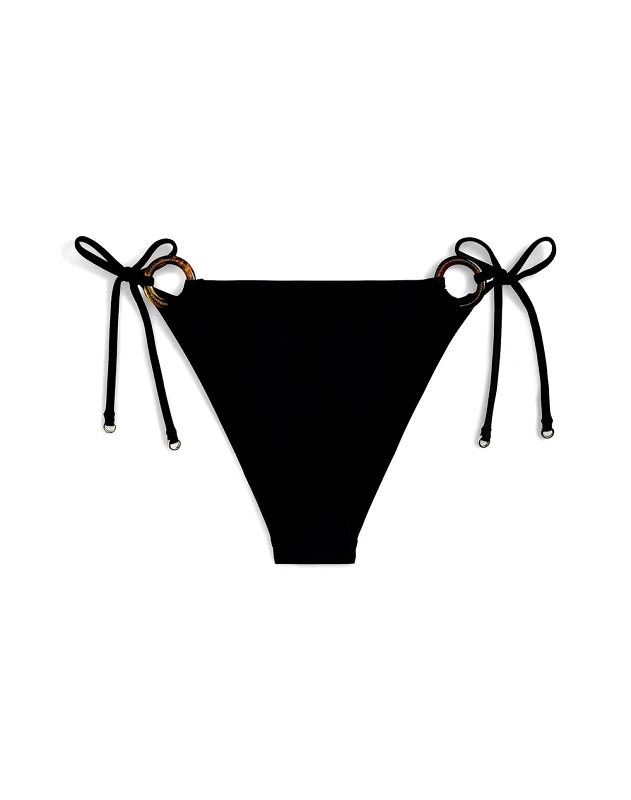 TOMMY HILFIGER TOMMY HILFIGER V STRING SIDE TIE UW0UW06389-BEH Black