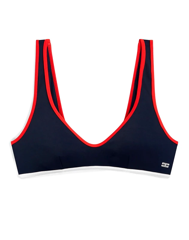 TOMMY HILFIGER TOMMY HILFIGER SCOOP BRALETTE UW0UW06559-C1G MidnightBlue