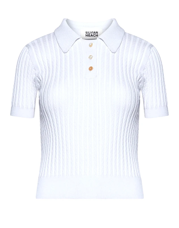 SILVIAN HEACH SILVIAN HEACH POLO SABA GPP26305PO-WHITE White