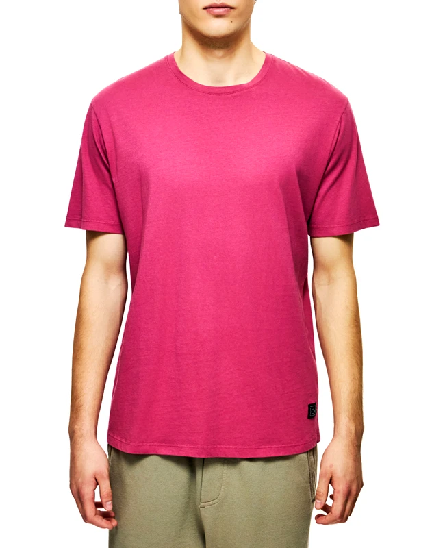 DIRTY LAUNDRY DIRTY LAUNDRY Regular Fit T-Shirt DLMT000640-Pomegranate Fuchsia