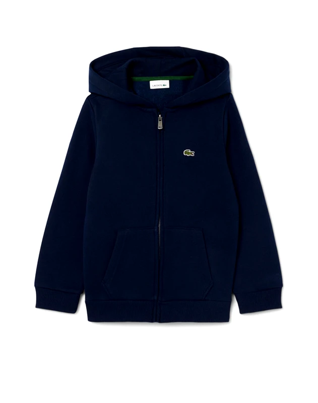 LACOSTE LACOSTE ΖΑΚΕΤΑ ΦΟΥΤΕΡ ΜΜ CORE FLEECE FULL ZIP HOODIE 3SJ0936-166 DarkBlue