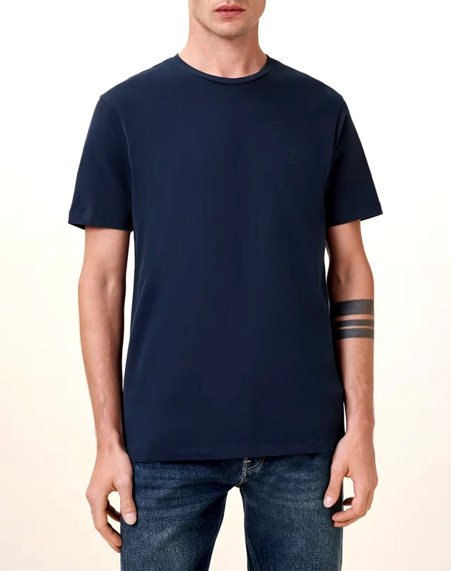 ALL SAINTS ALL SAINTS BRACE SS CREW M030JB-NAVY BLUE-NAVY BLUE NavyBlue