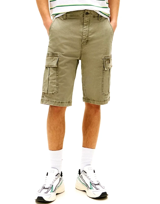 TOMMY JEANS TOMMY JEANS TJM OTIS WASHED CARGO SHORT DM0DM22831-M1LNI Khaki