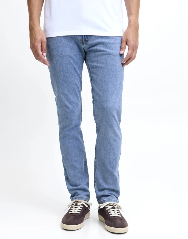 JJ REBEL JJ REBEL JREBLUKE JJCRAFT AT 761 NOOS 12263630-BLUE DENIM DenimLightBlue