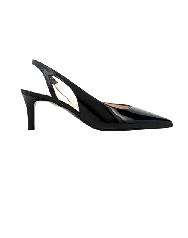 KALOGIROU KALOGIROU ΟΡΙΩΝ PAT ΟΡΙΩΝ SLINGBACK ΚΑΛΟΓΗΡΟΥ ΟΡΙΩΝ PAT-0071 Black