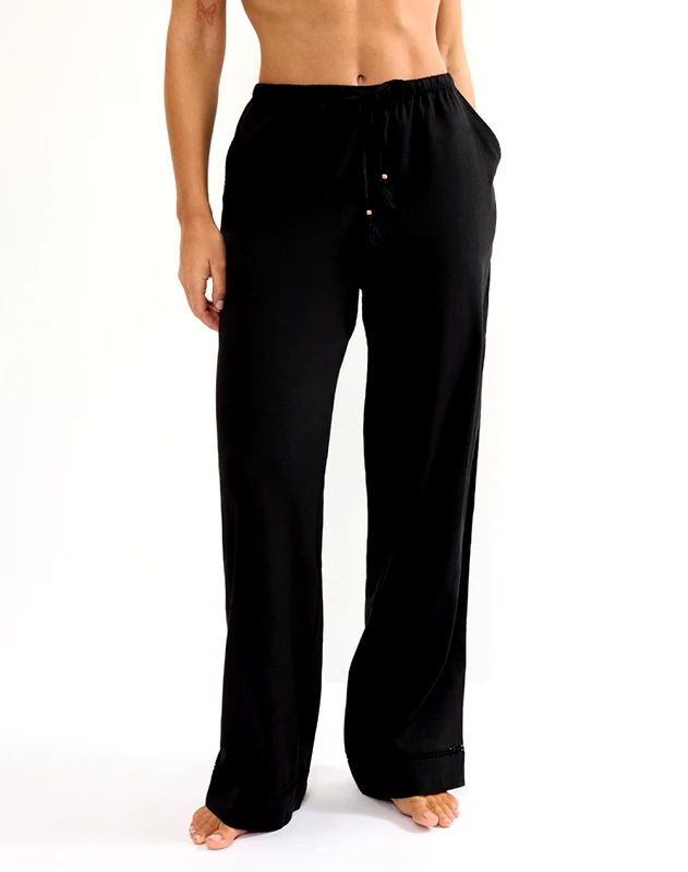 TRIUMPH TRIUMPH Summer Wear Trousers 01 10227239-0004 Black