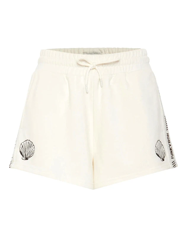 FUNKY BUDDHA FUNKY BUDDHA Shorts FBL013-105-03-OFF WHITE OffWhite