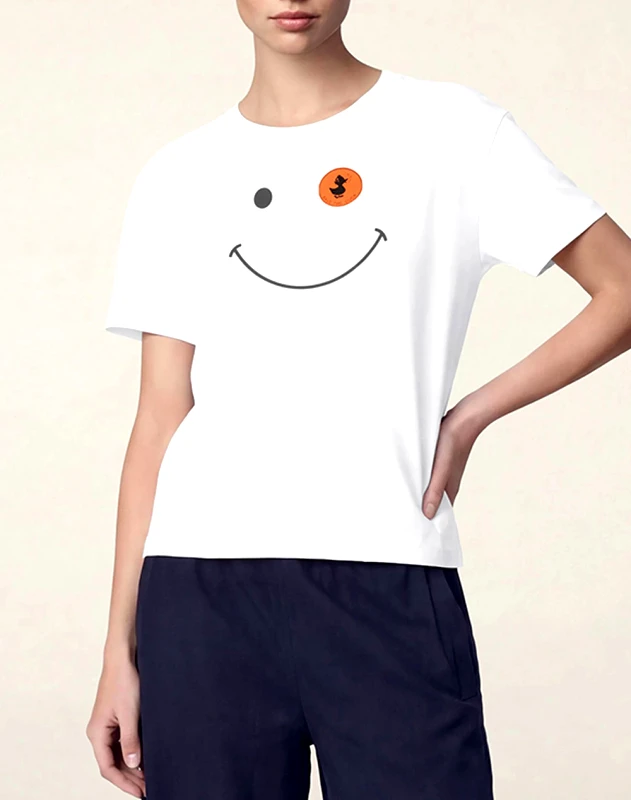SAVE THE DUCK SAVE THE DUCK GILMA T/SHIRT ΜΠΛΟΥΖΑ ΓΥΝΑΙΚΕΙΟ DT1206WBESY22-00000 White