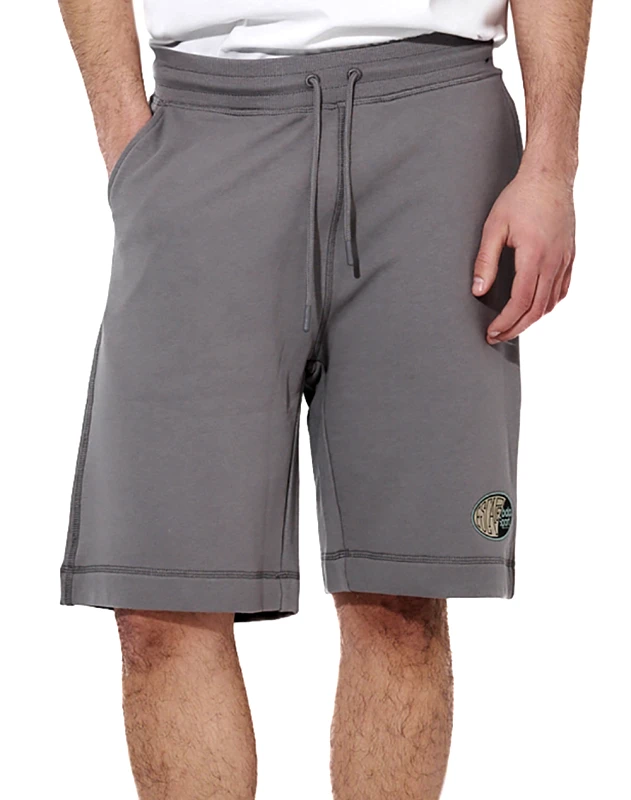 BODY ACTION BODY ACTION MEN''S COTTON FRENCH TERRY SHORTS 033630-01-STEEL GREY DarkSlateGrey