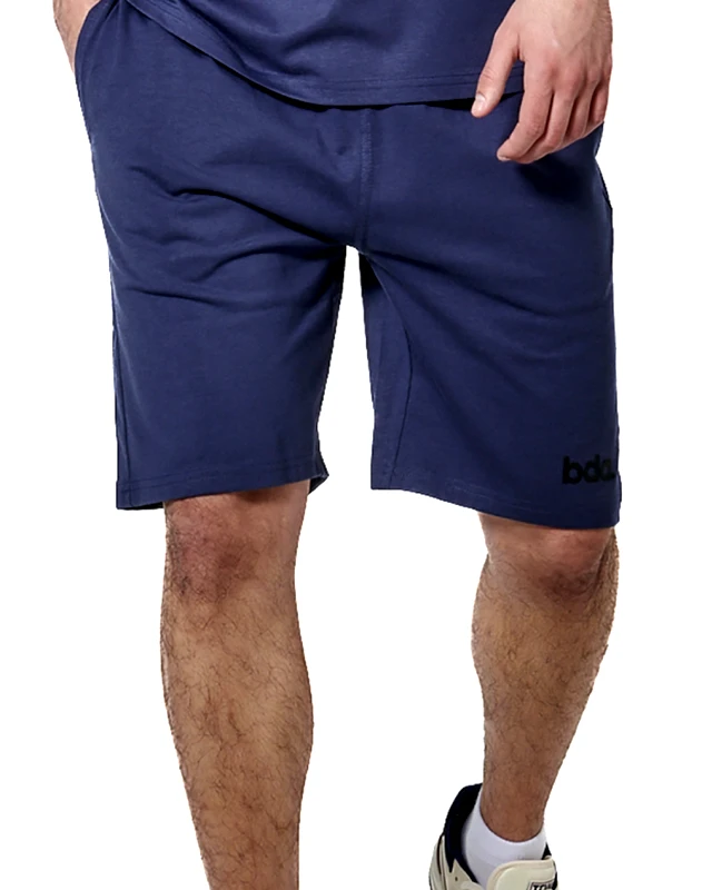 BODY ACTION BODY ACTION MEN''S ESSENTIALS JERSEY SHORTS 033617-01-OCEANA BLUE OceanBlue