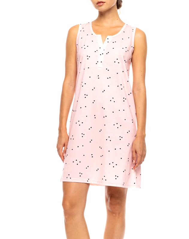 PINK LABEL PINK LABEL NIGHTGOWN LITTLE HEART PINK S1584-TYPE Pink