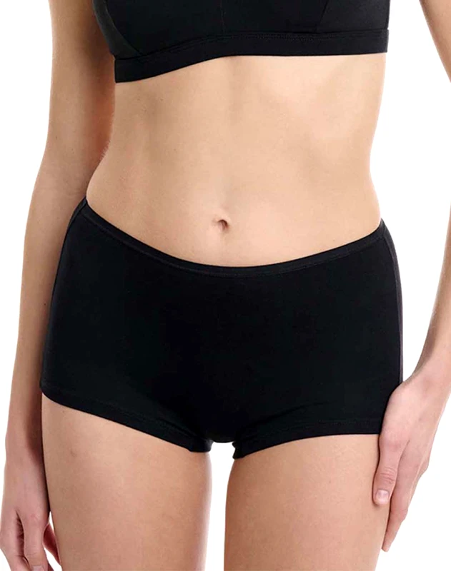 WALK WALK ΓΥΝΑΙΚΕΙΟ BOXER BAMBOO 2ΤΕΜ W2034-0202 Black