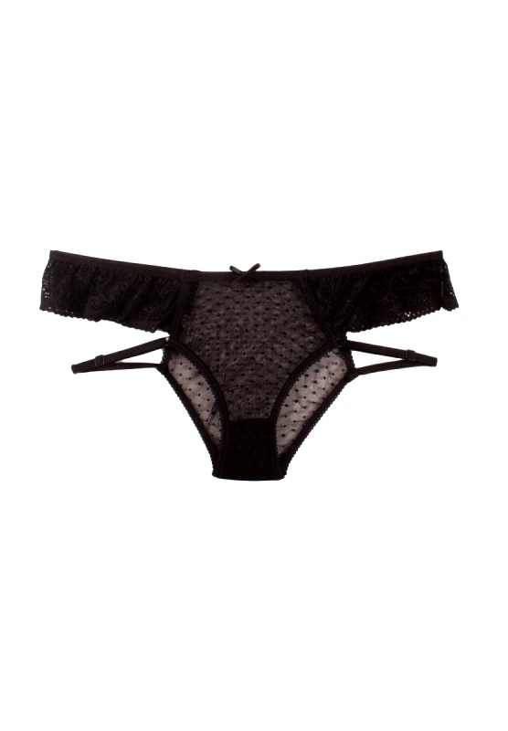 CottonHill Σλιπ Cottonhill Love Lace CH0186-Μαύρο
