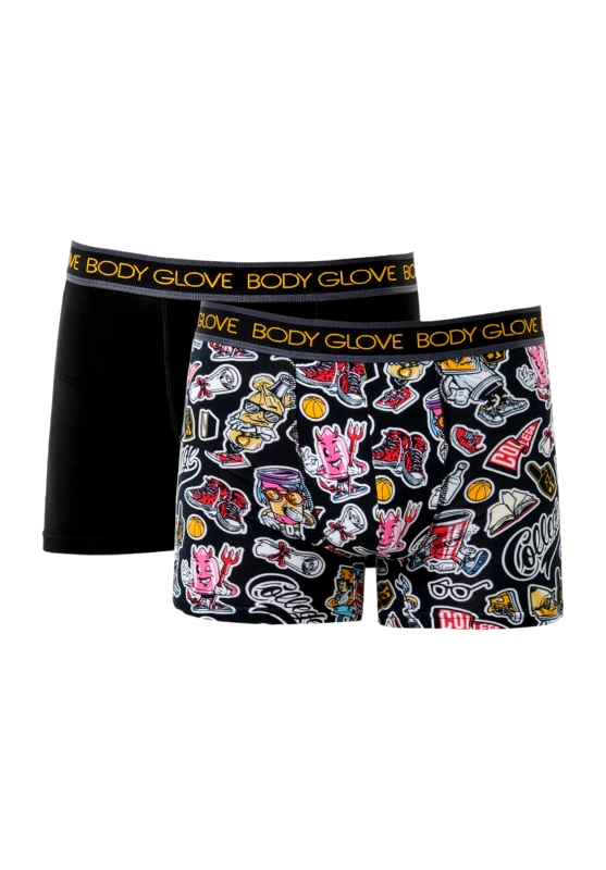 Body Glove Boxer ανδρικό College Body Glove 2 Τεμ. BGJD430004-Πολύχρωμο