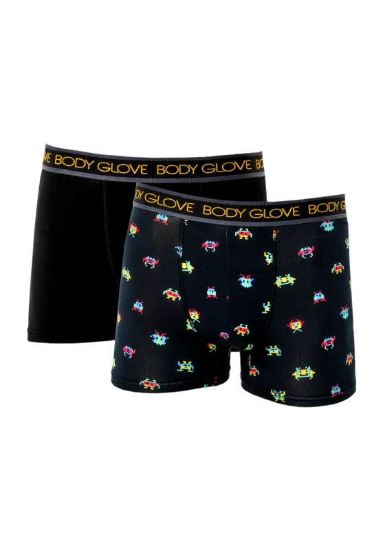 Body Glove Boxer ανδρικό Game Body Glove 2 Τεμ. BGJD430006-Μαύρο