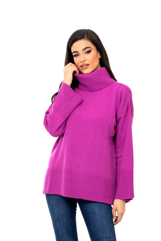 AXNARI ΜΠΛΟΥΖΑ ΠΛΕΚΤΗ ΖΙΒΑΓΚΟ MAGENTA MAGENTA