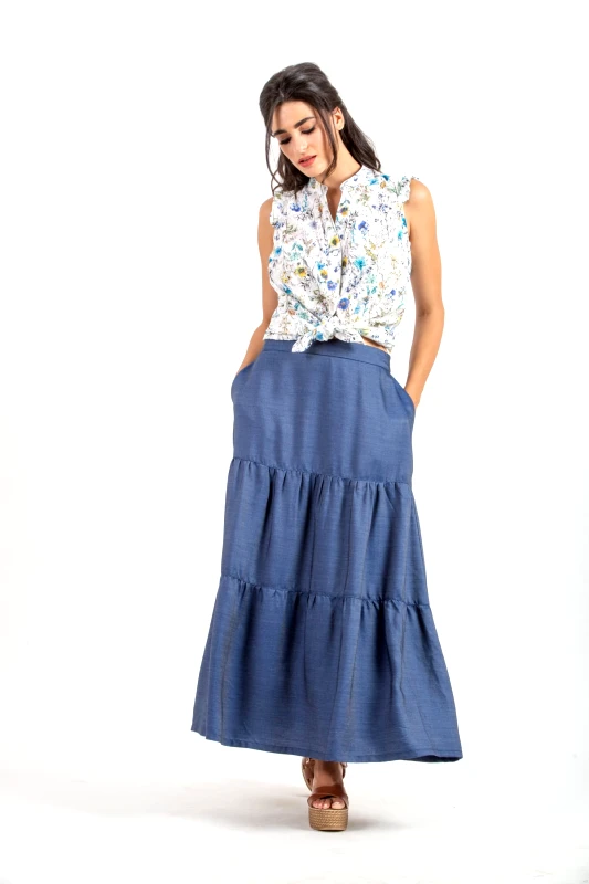 AXNARI ΦΟΥΣΤΑ axj402 DENIM