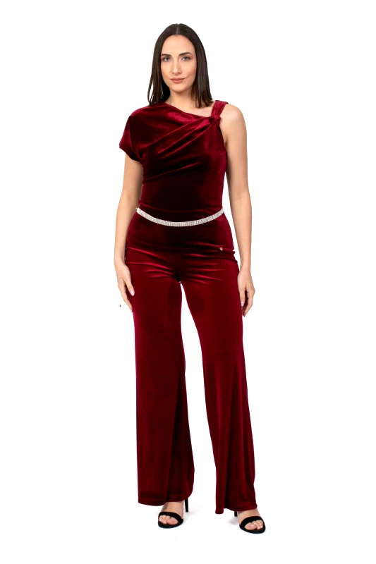 AXNARI ΣΕΤ ΠΑΝΤΕΛΟΝΙ ΜΠΛΟΥΖΑ ΒΕΛΟΥΔΟ ΜΠΟΡΝΤΟ