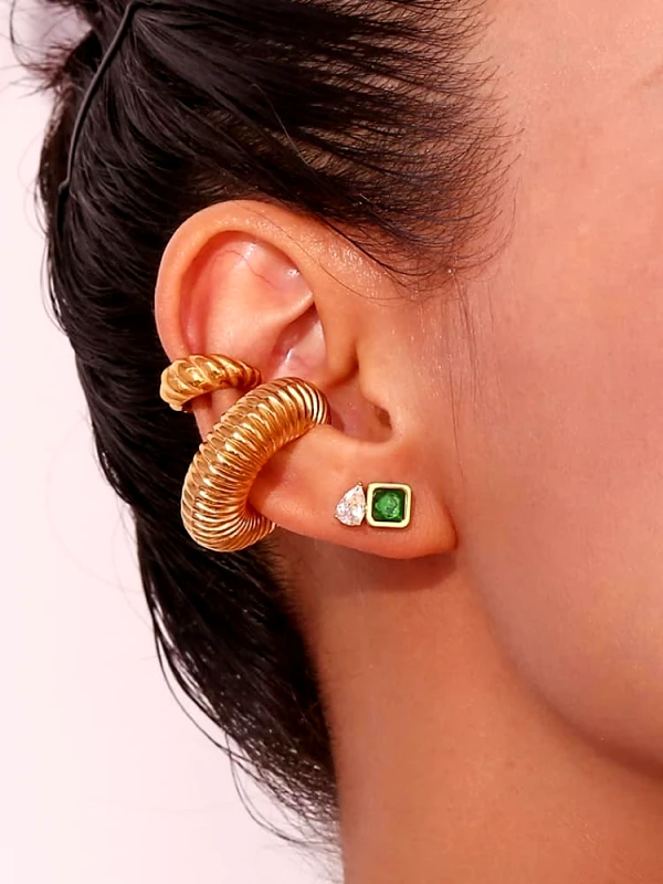 Annakey ΧΡΥΣΟ ΣΠΙΡΑΛ EARCUFF - BETHSAB