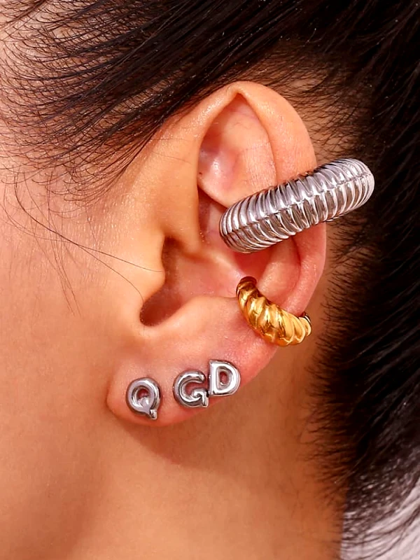 Annakey ΑΣΗΜΙ ΣΠΙΡΑΛ EARCUFF - BETHSAB