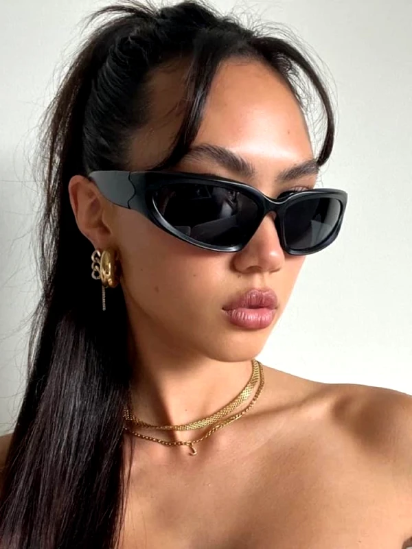 Annakey MISTY MATTE BLACK SUNNIES
