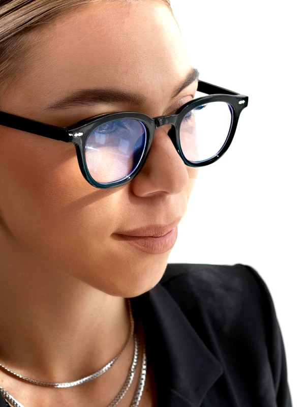 Annakey NAPLES BLACK CLEAR LENS