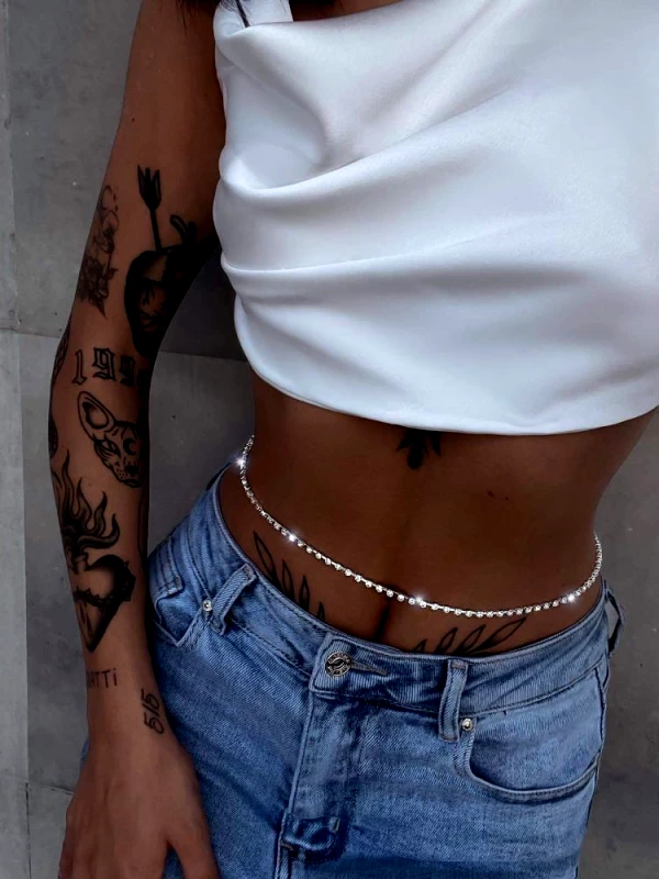 Annakey ZONDRA STRASS WAIST CHAIN