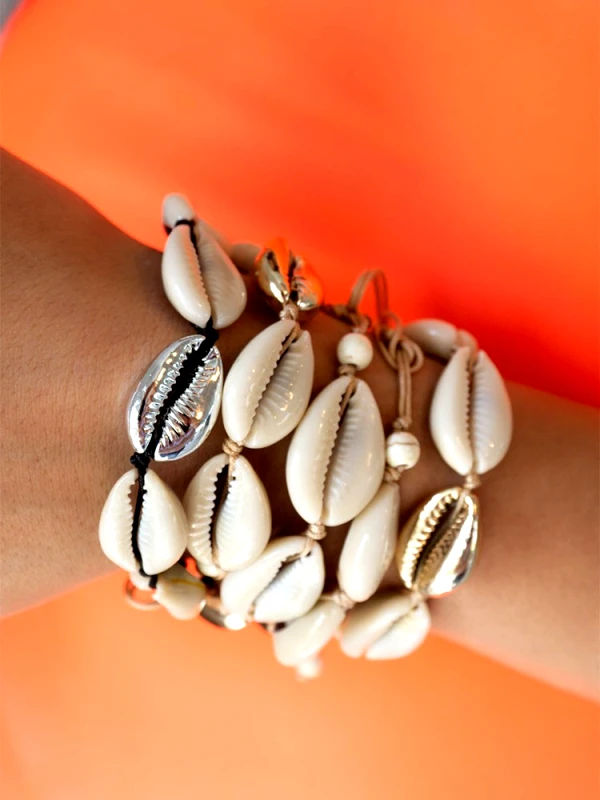 Annakey SHINE SEASHELL HANDMADE BRACELETS