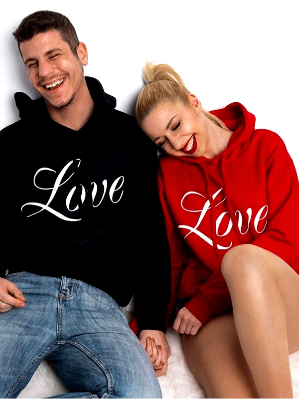Annakey ΦΟΥΤΕΡ ΜΕ ΚΟΥΚΟΥΛΑ - LOVE HOODIE