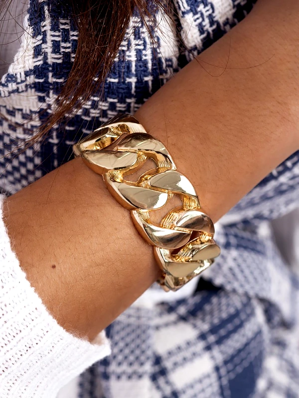 Annakey ΜΕΓΑΛΟ ΧΡΥΣΟ ΒΡΑΧΙΟΛΙ ΑΛΥΣΙΔΑ - CHAIN BRACELET