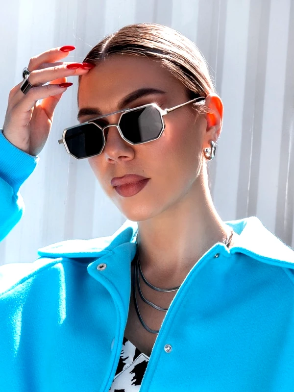 Annakey ANNAKEY UNISEX SILVER BERLIN SUNNIES
