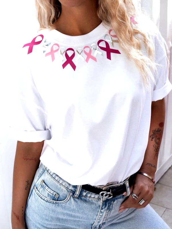 Annakey PINK OCTOBER T-SHIRT