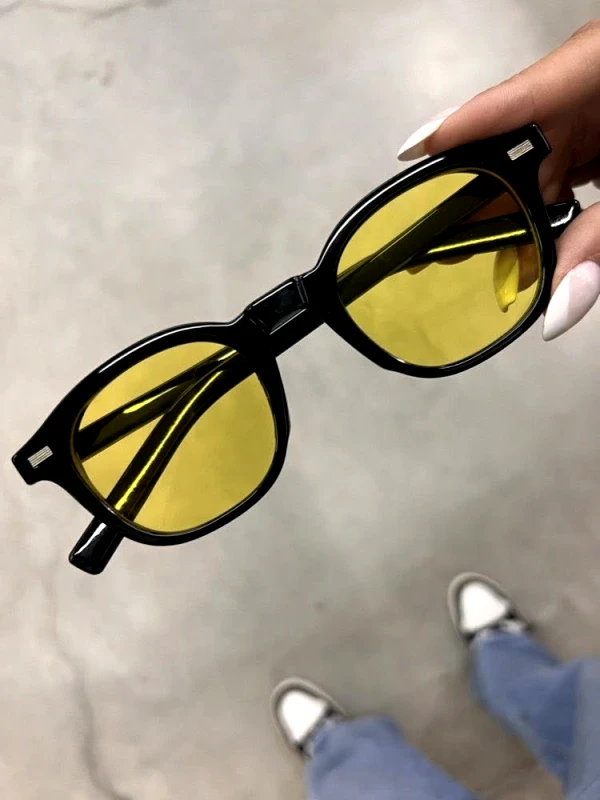 Annakey ANNAKEY TOKYO BLACK YELLOW SUNGLASSES