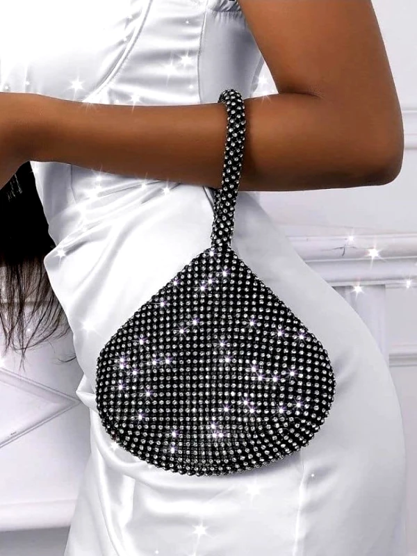 Annakey ΜΑΥΡΟ ΤΣΑΝΤΑΚΙ ΜΕ ΣΤΡΑΣ- LIBY